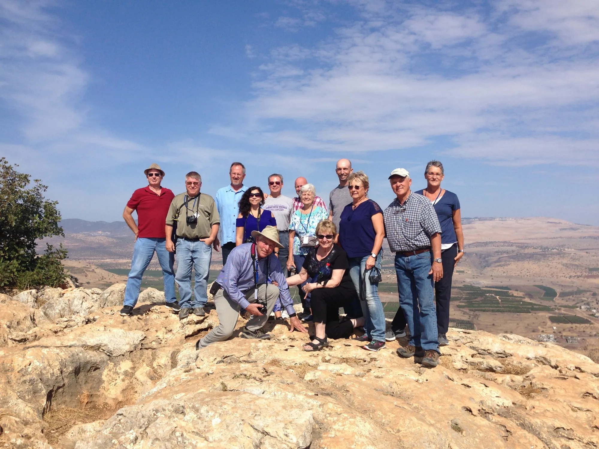Seminar group in Israel